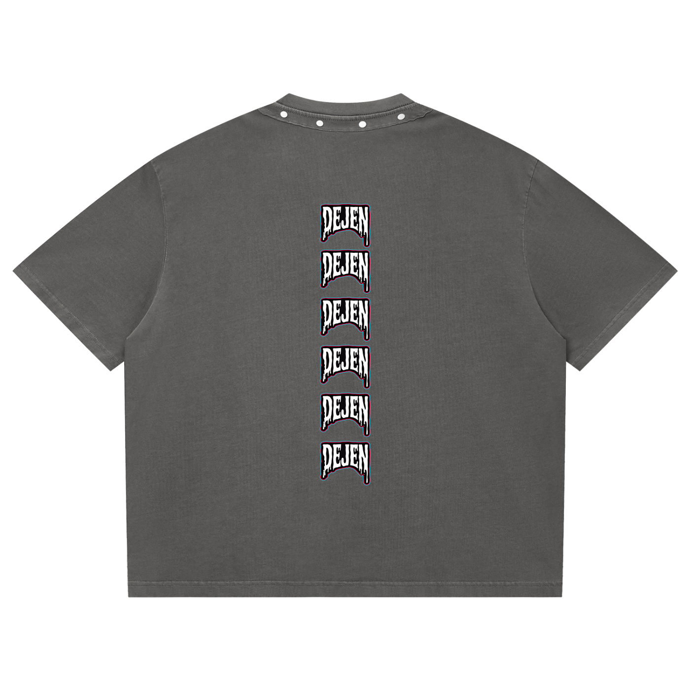 REPACKED Unisex Washed Boxy Studded T-Shirt