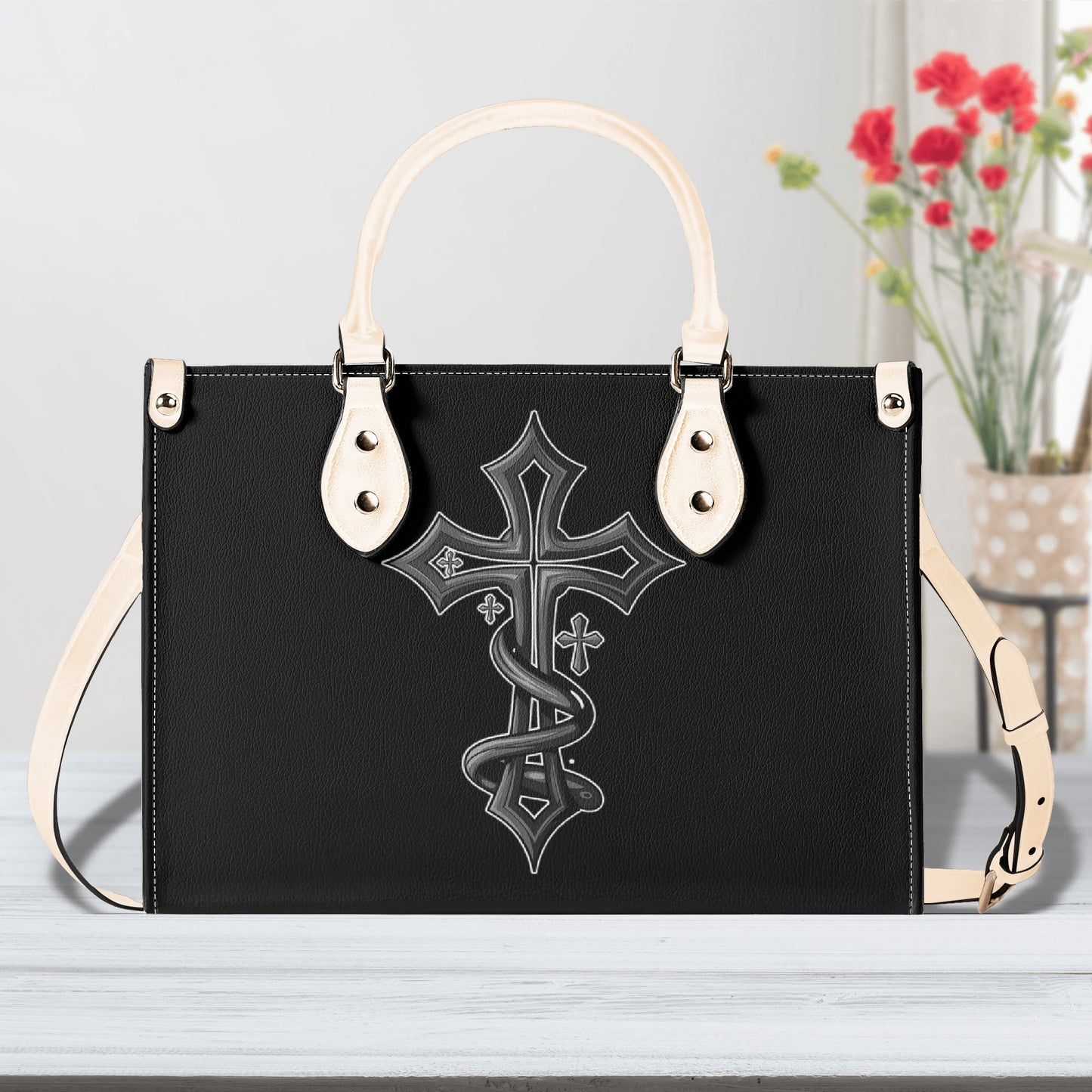 Aonaran Clean Slate Leather Handbag