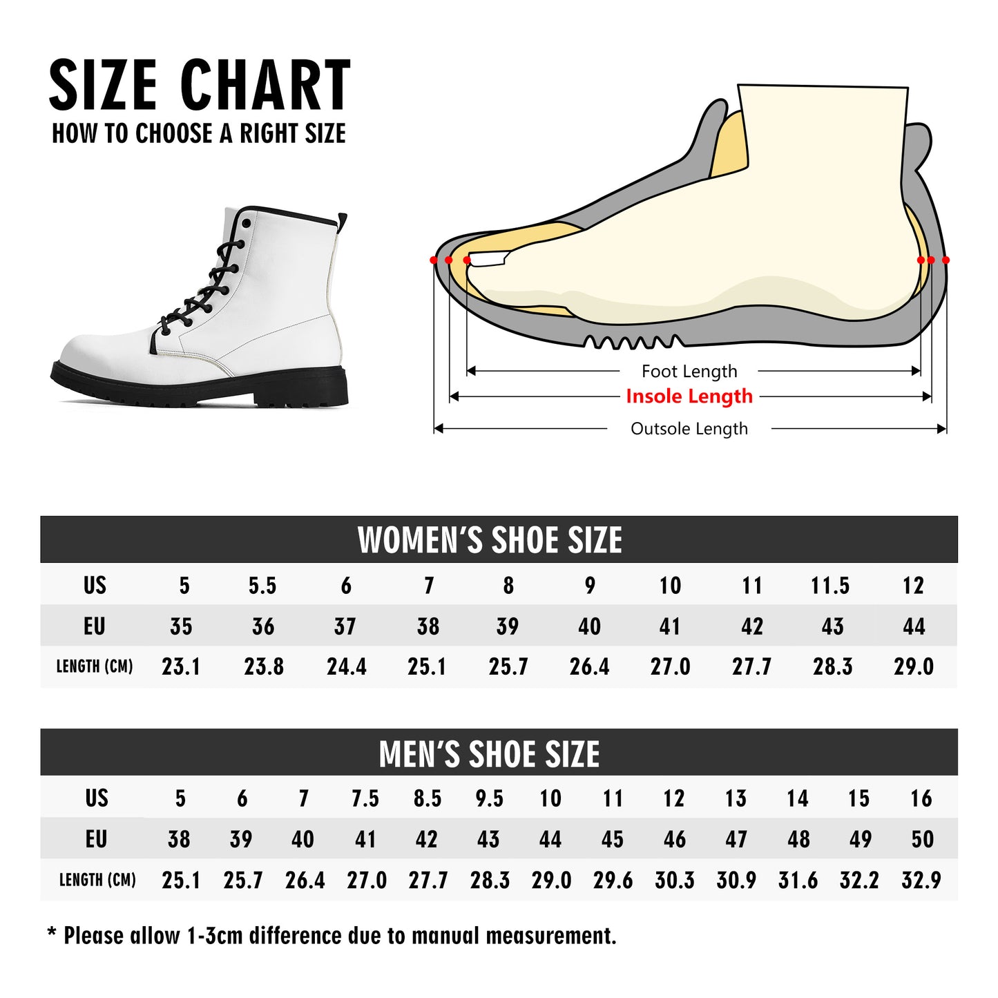 Aonaran Clean Slate Mens Leather Boots