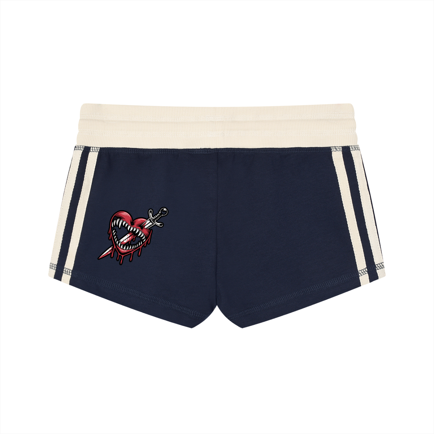 ETP Women's Contrast Stripe Track Shorts