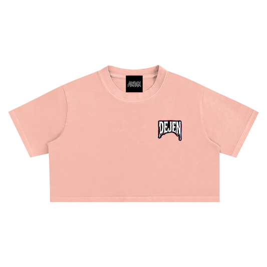 REPACKED Snow Washed Crop Top