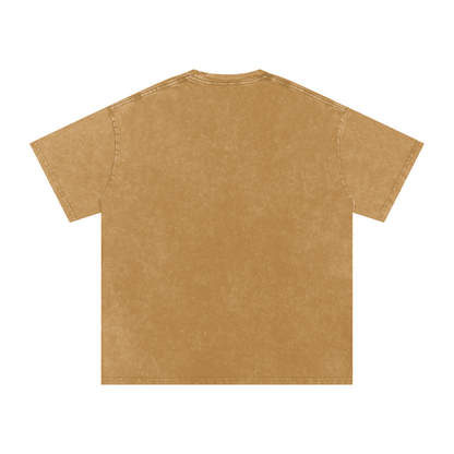 Disconnected Acid Wash Oversize T-Shirt