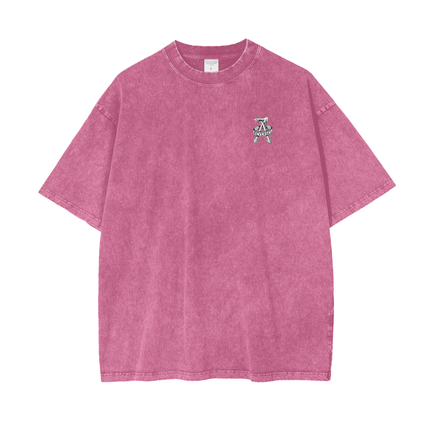 Aonaran Reversed Oversize Snow Washed T-Shirt