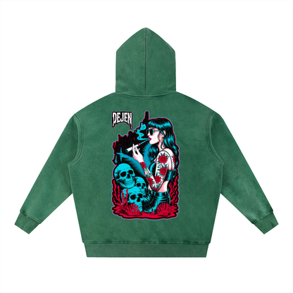 REPACKED Snow Wash Fleece Oversize Hoodie