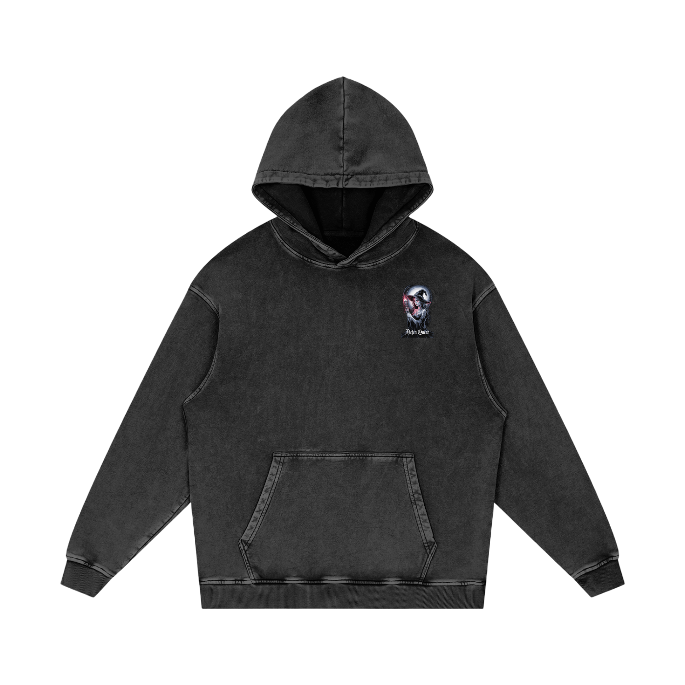 Dejen Season 3 Acid Wash Oversize Hoodie