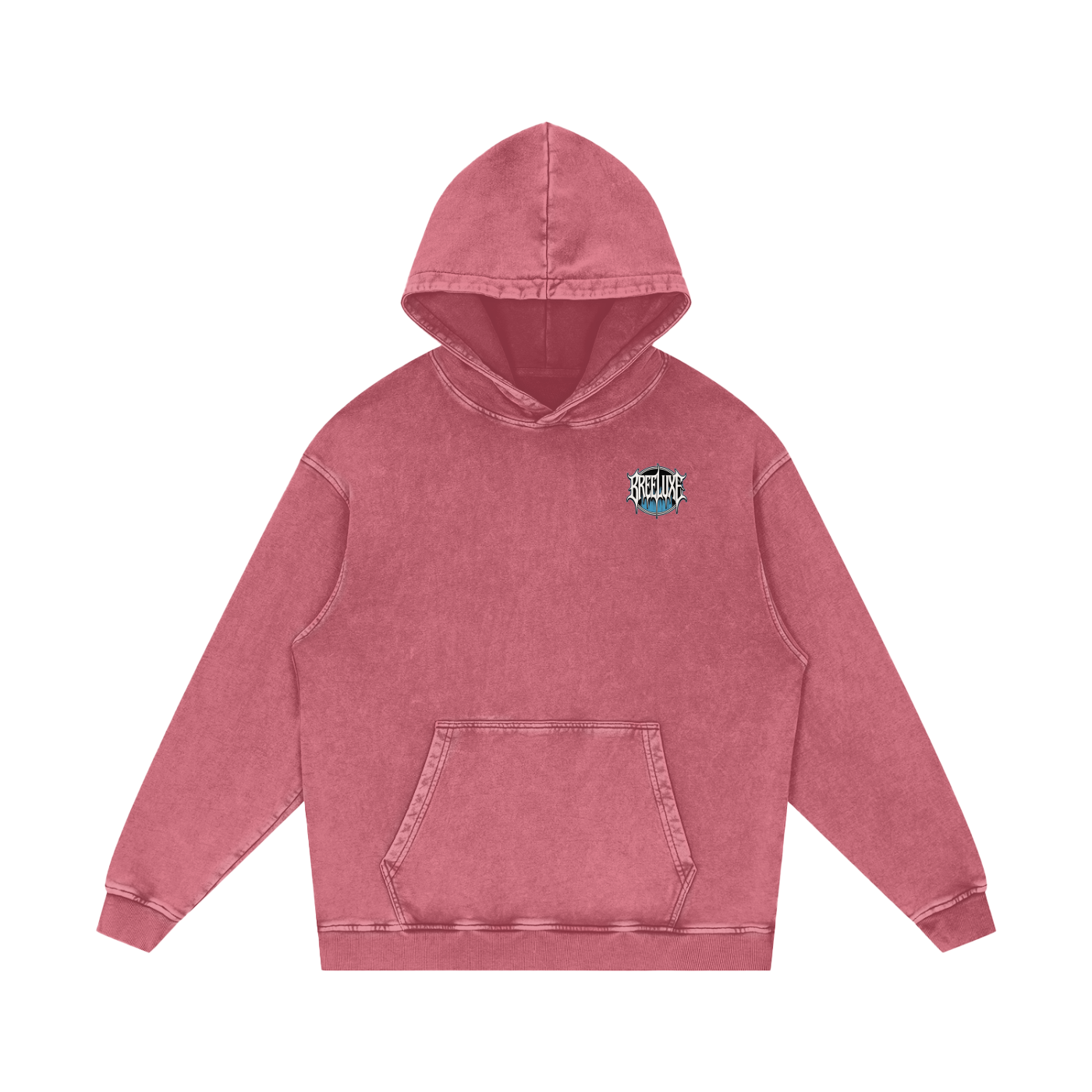 BreeLuxe Season 2 Snow Washed Loose Cotton Hoodie