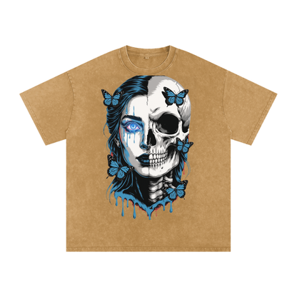 BreeLuxe Season 2 Snow Washed Oversized Cotton T-Shirt