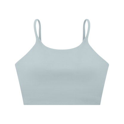 Aonaran Spaghetti Strap Yoga Sports Bra