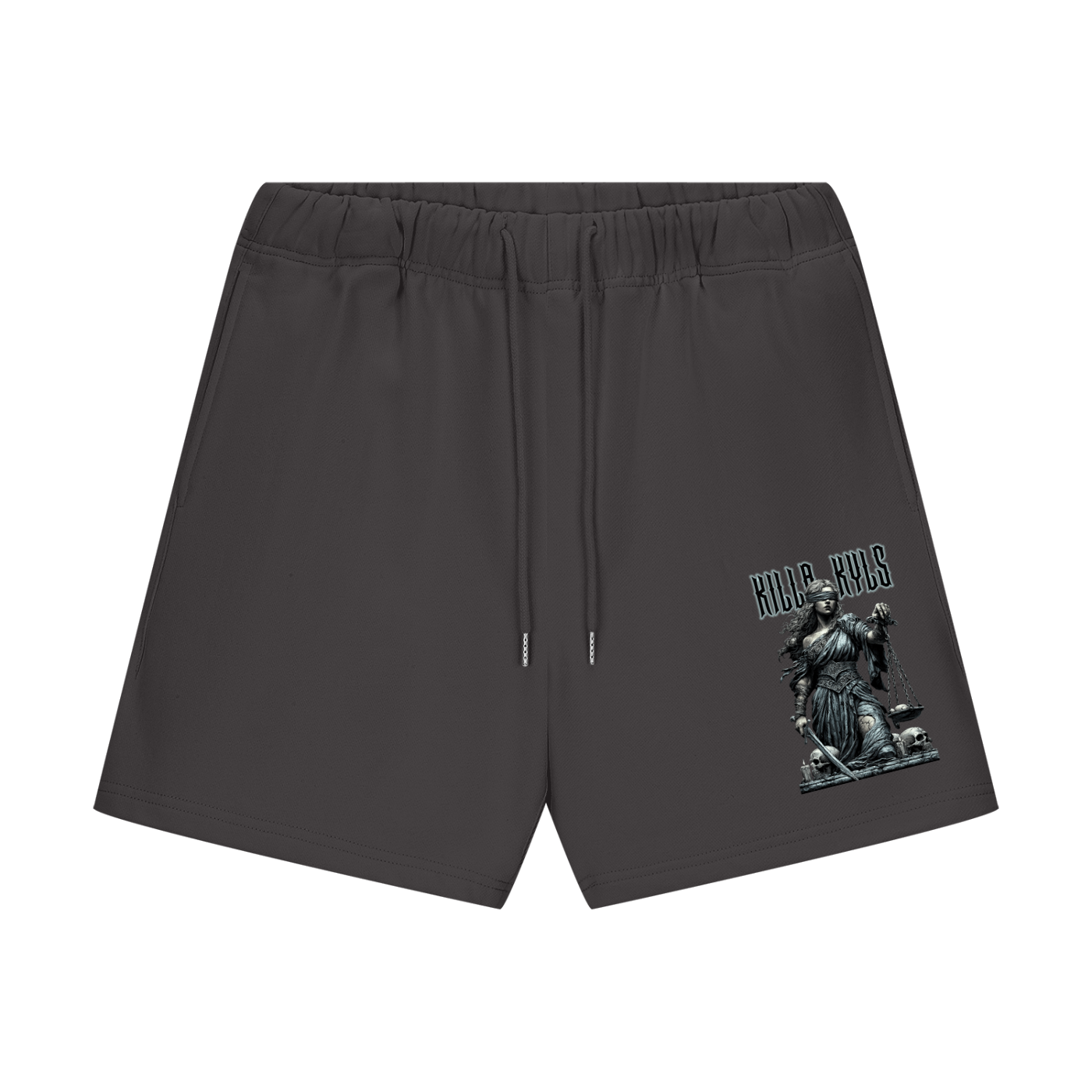 killakyls Unisex Heavyweight Fleece Loose Fit Shorts