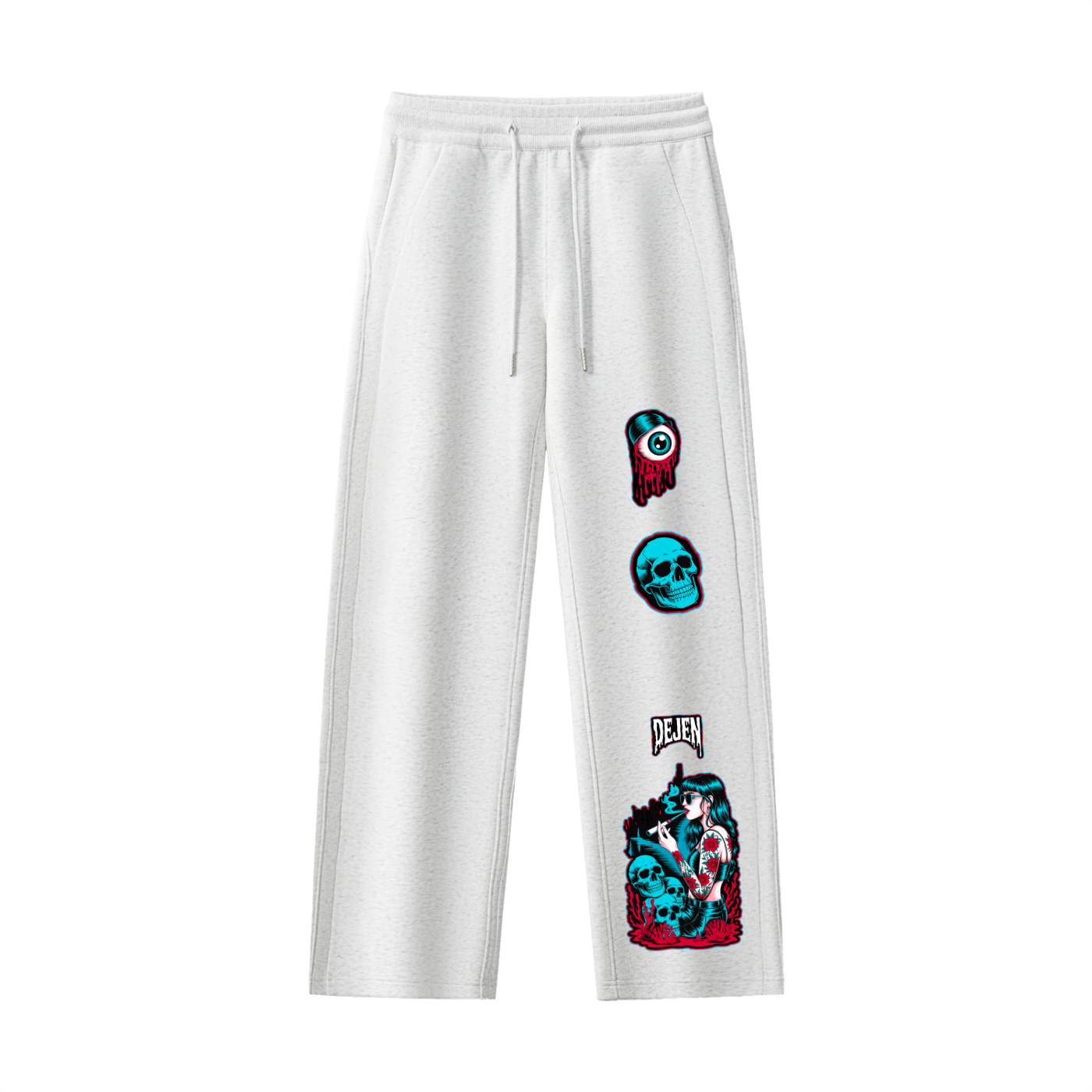 REPACKED Essential Drawstring Straight-Leg Sweatpants