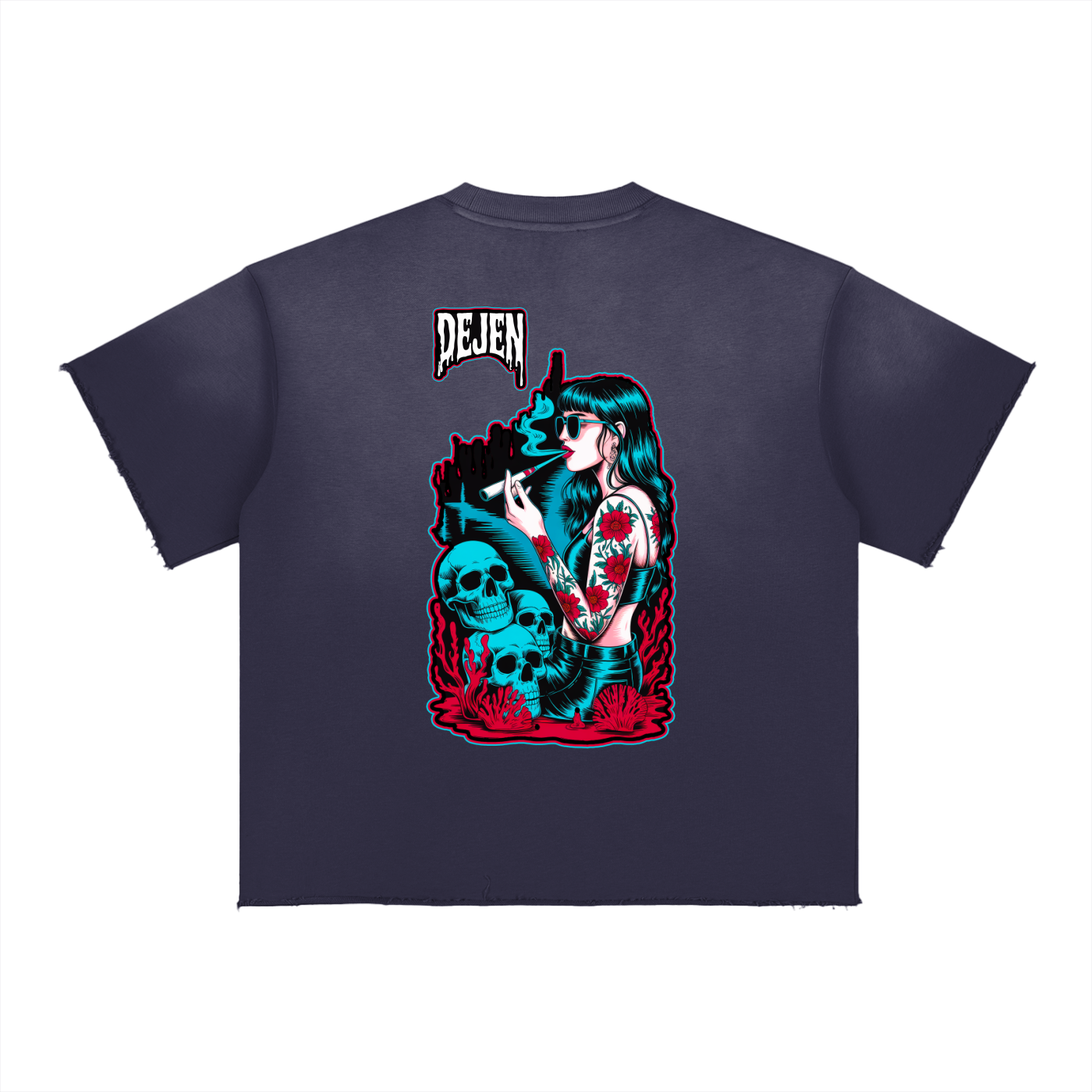 REPACKED Sun Fade Raw Edge T-Shirt