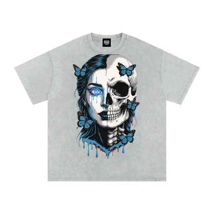 BreeLuxe Season 2 Snow Washed Oversized Cotton T-Shirt