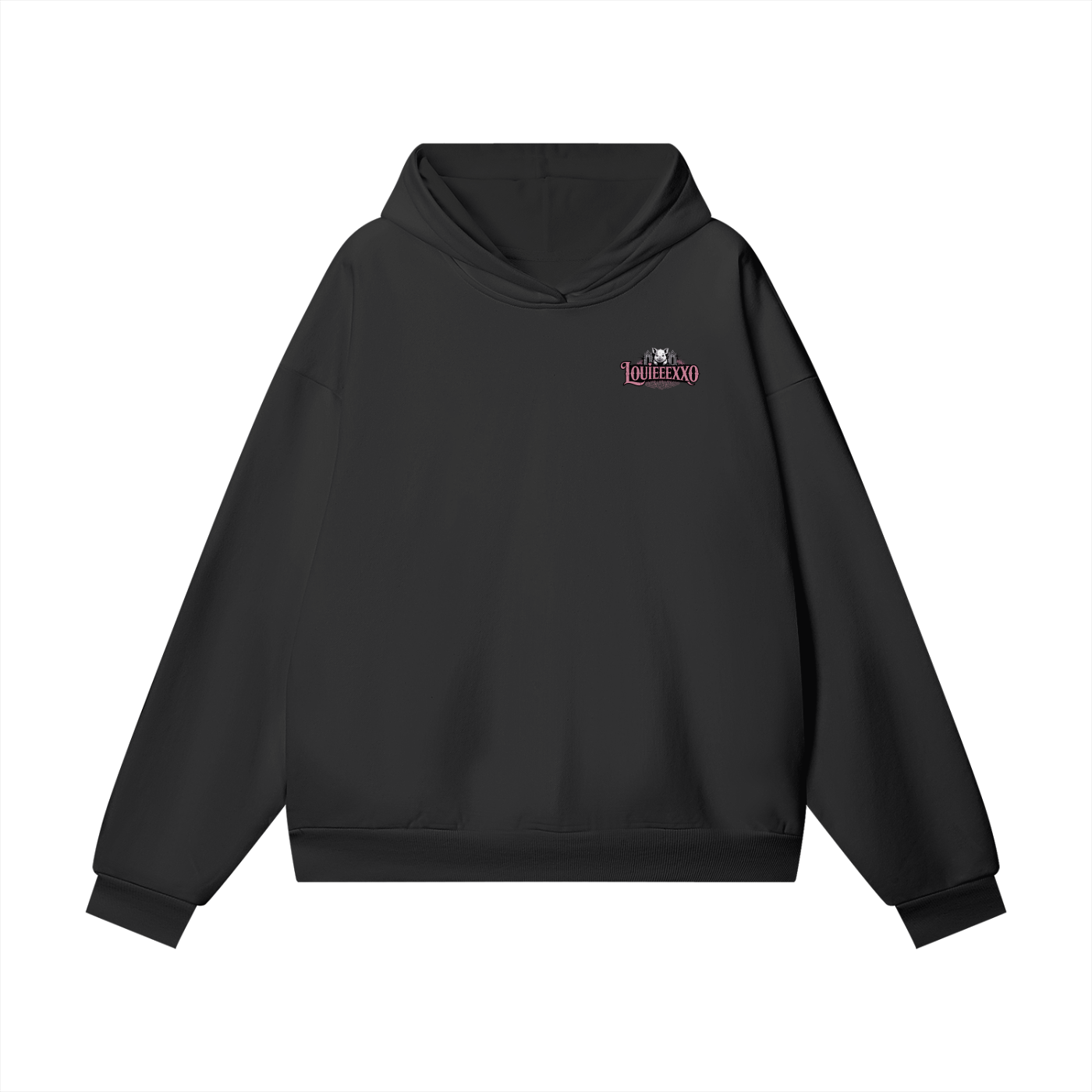Louieeexxo Heavyweight Hidden Pocket Fleece Hoodie