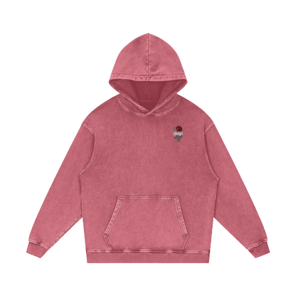GhostGirlXoxx Acid Wash Oversize Hoodie