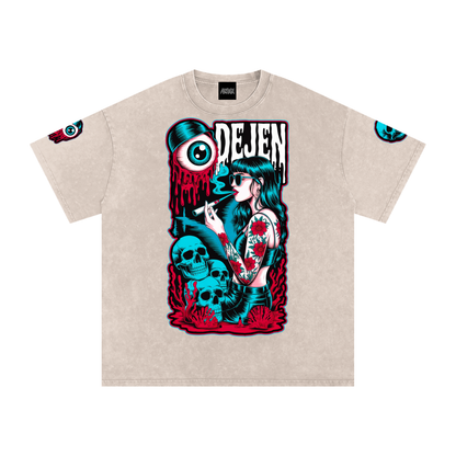 REPACKED Snow Washed Oversized Cotton T-Shirt
