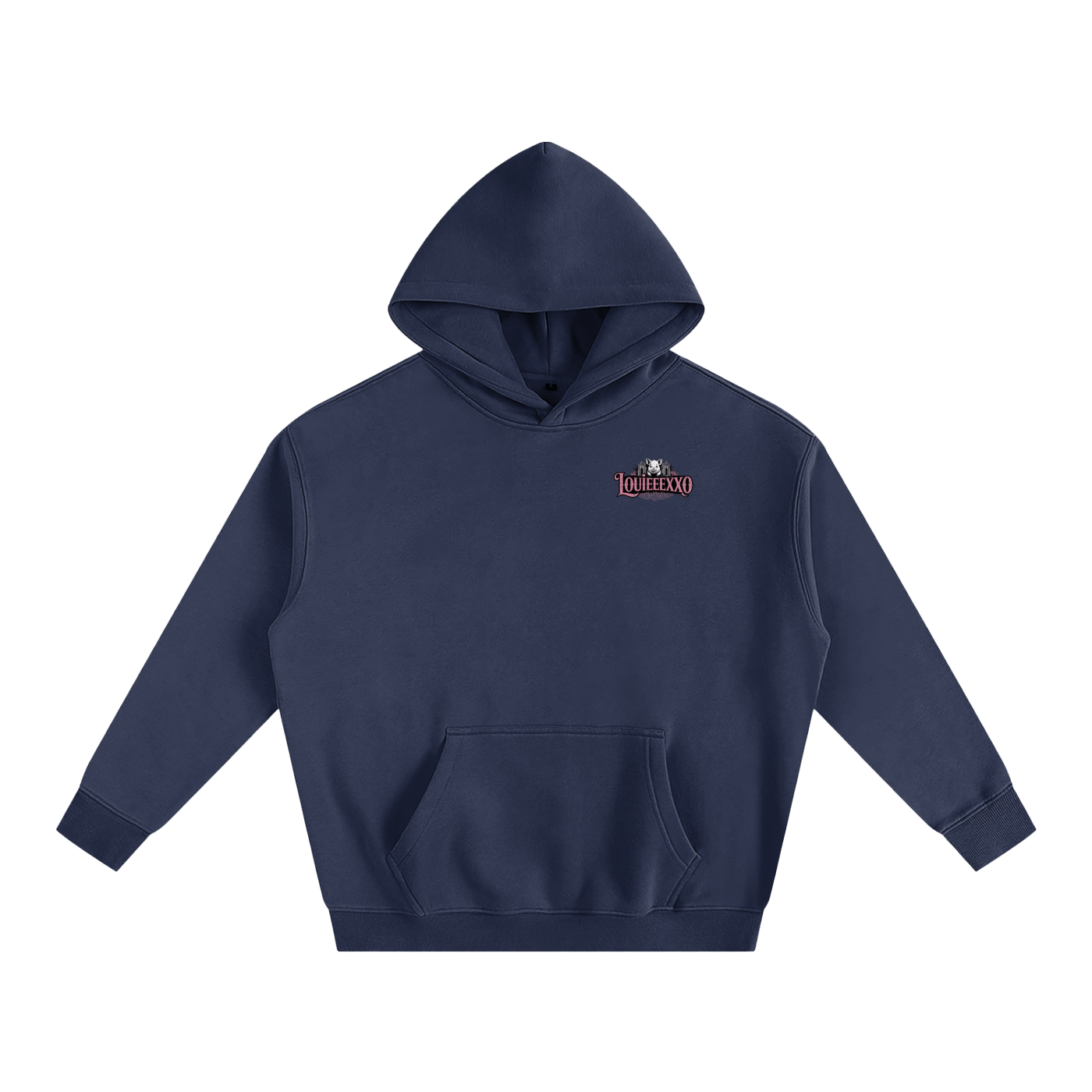 Louieeexxo Oversize Fleeced Hoodie