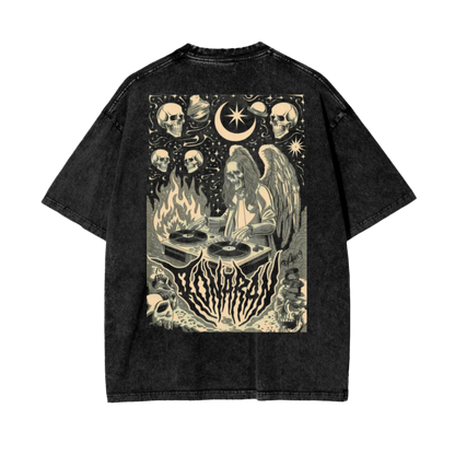 Aonaran Reversed Oversize Snow Washed T-Shirt