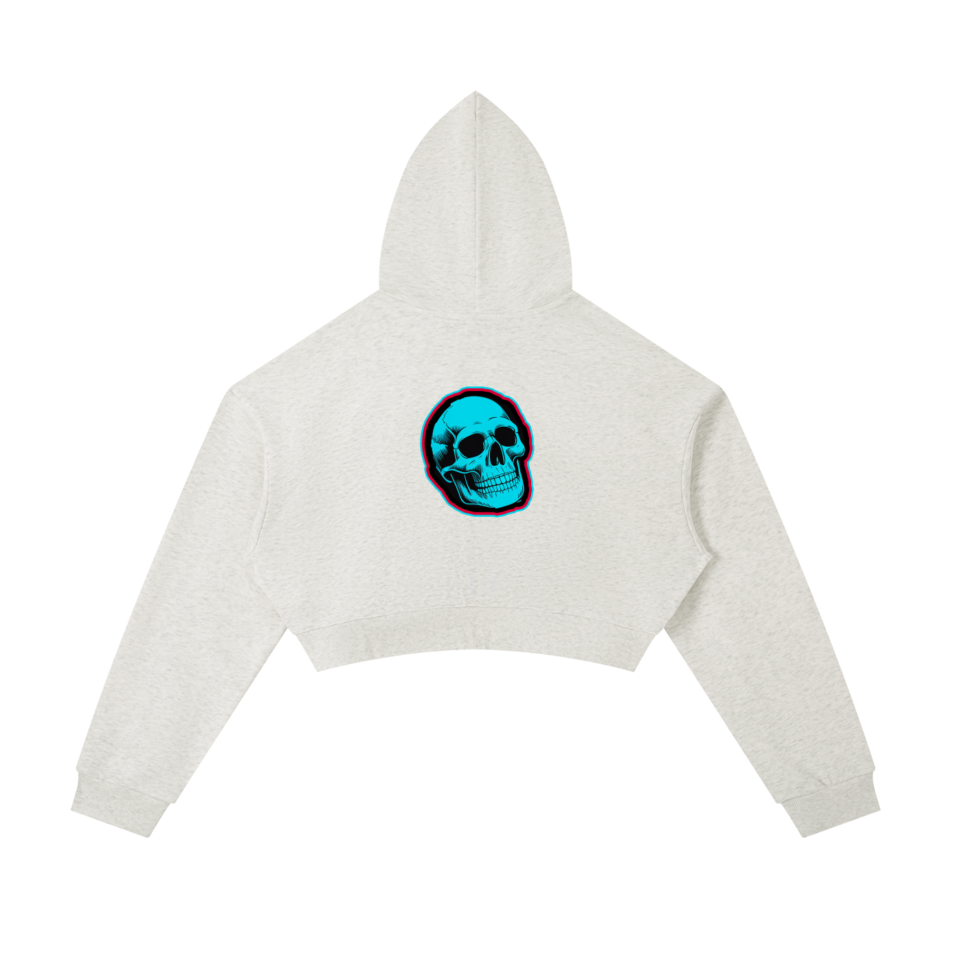 REPACKED Essential Cropped Zip-Up Hoodie