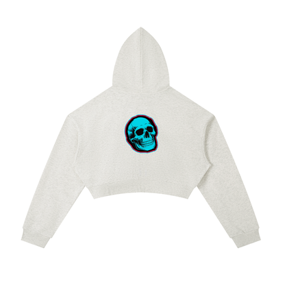 REPACKED Essential Cropped Zip-Up Hoodie