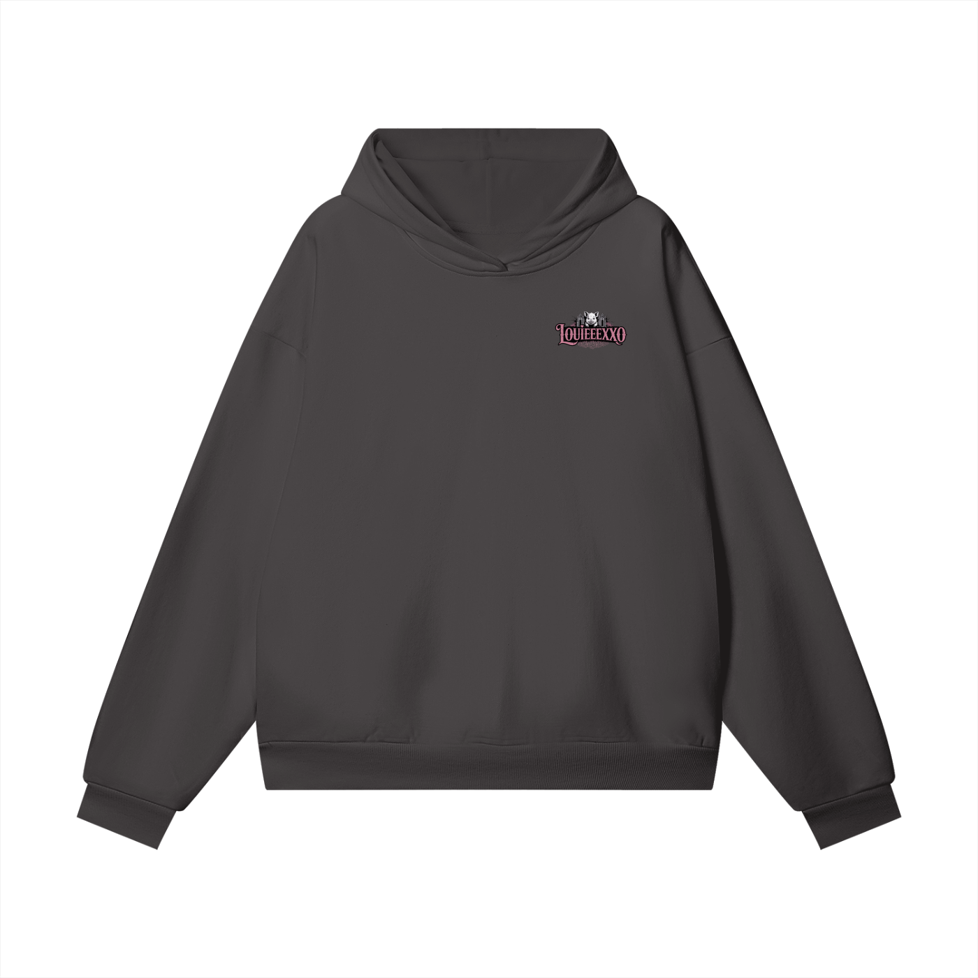 Louieeexxo Heavyweight Hidden Pocket Fleece Hoodie
