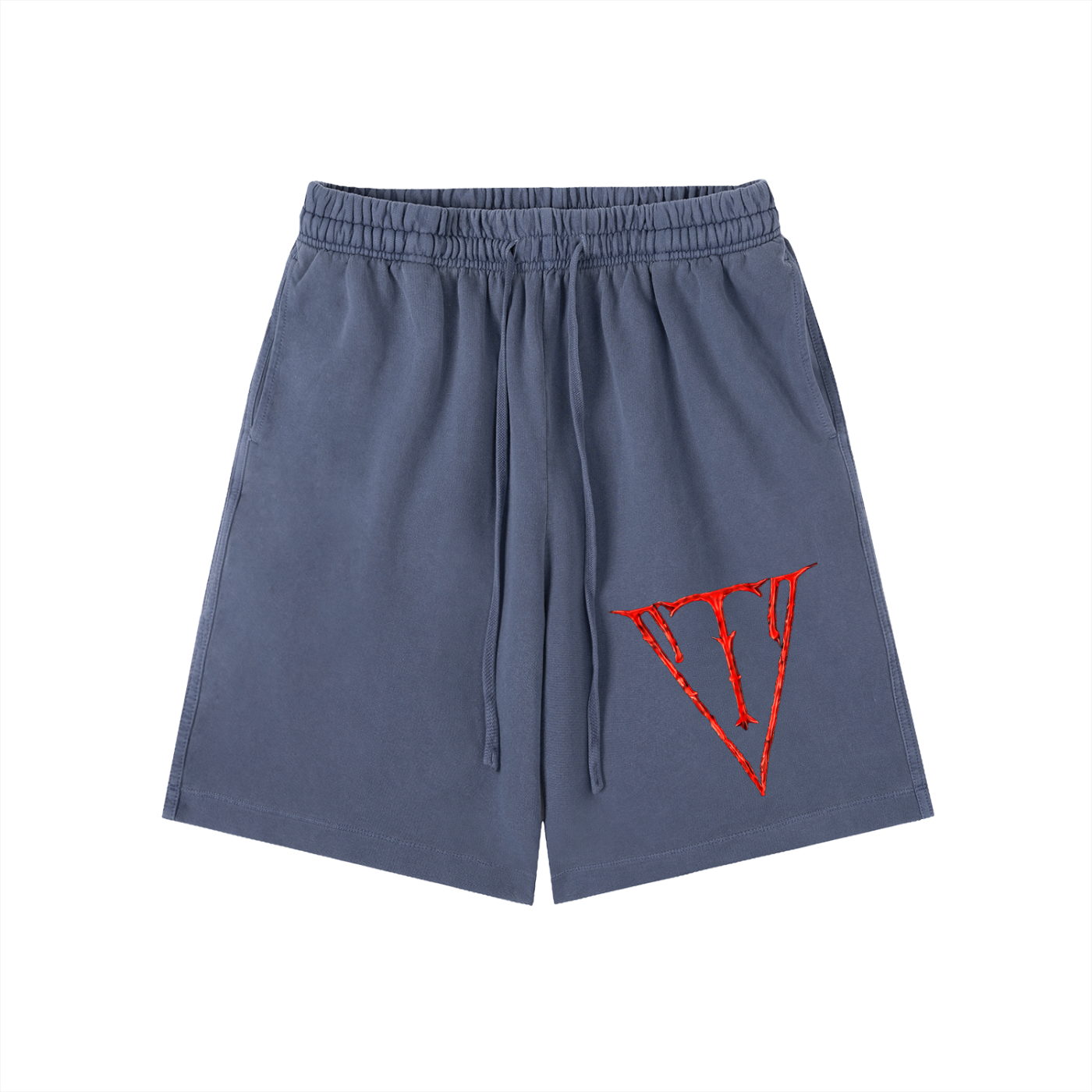 Aonaran NevaeH Vintage Wash Cotton Shorts