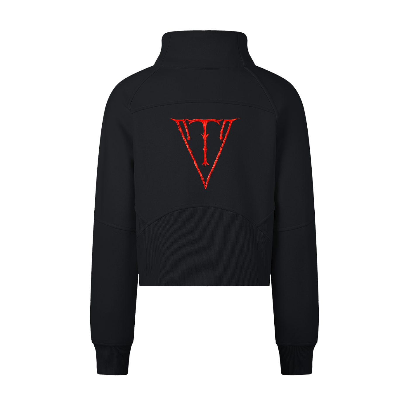 Aonaran NevaeH Cropped Half-Zip Sweatshirt