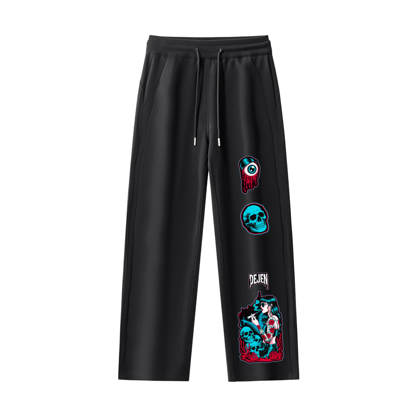 REPACKED Essential Drawstring Straight-Leg Sweatpants