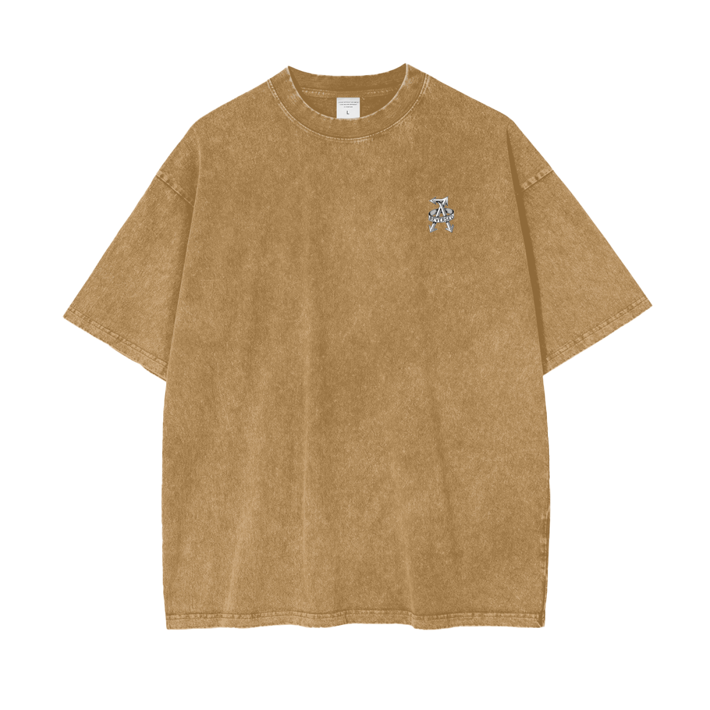 Aonaran Reversed Oversize Snow Washed T-Shirt