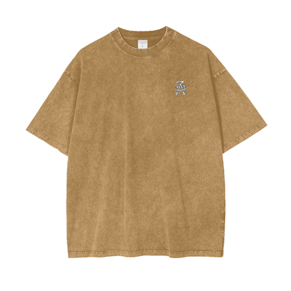 Aonaran Reversed Oversize Snow Washed T-Shirt