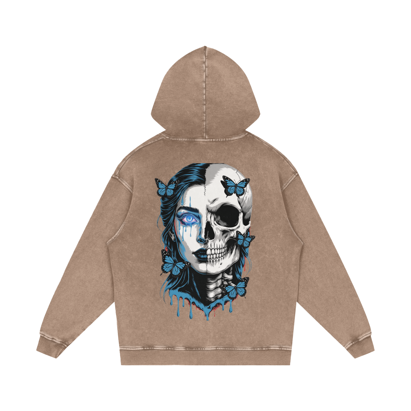 BreeLuxe Season 2 Snow Washed Loose Cotton Hoodie