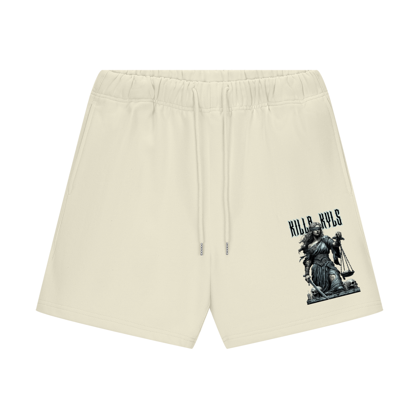killakyls Unisex Heavyweight Fleece Loose Fit Shorts