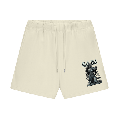 killakyls Unisex Heavyweight Fleece Loose Fit Shorts
