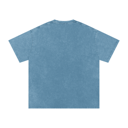 Louieeexxo Snow Washed Oversized Cotton T-Shirt
