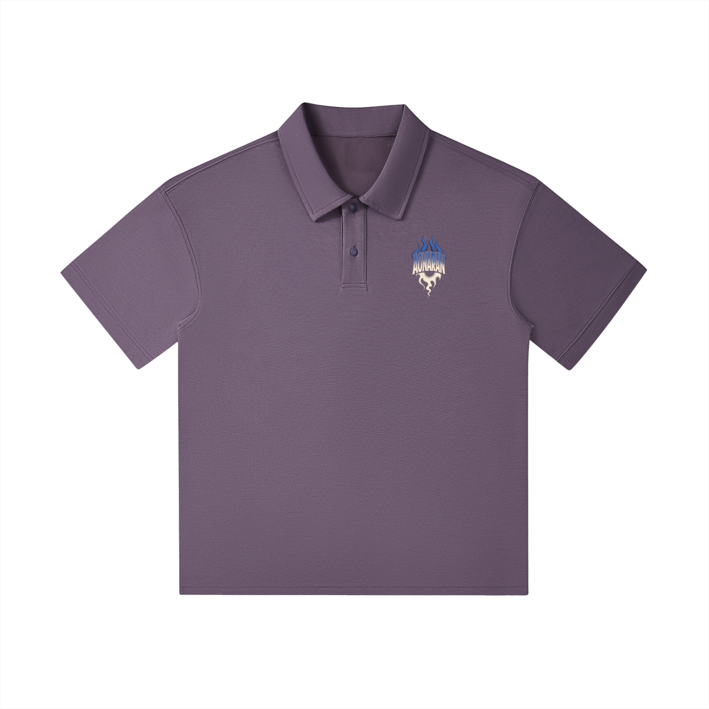 Aonaran Varsity Drop Shoulder Short-Sleeve Polo