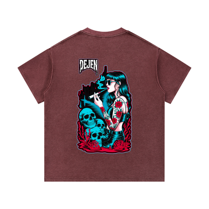 REPACKED Mineral Wash Waffle Knit T-Shirt