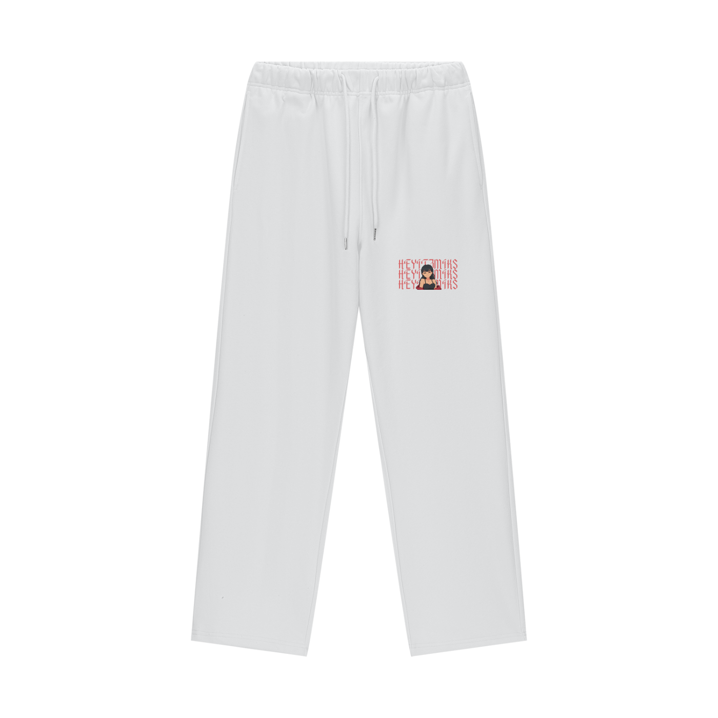 HeyItzMiks Fleece Lined Straight Leg Pants