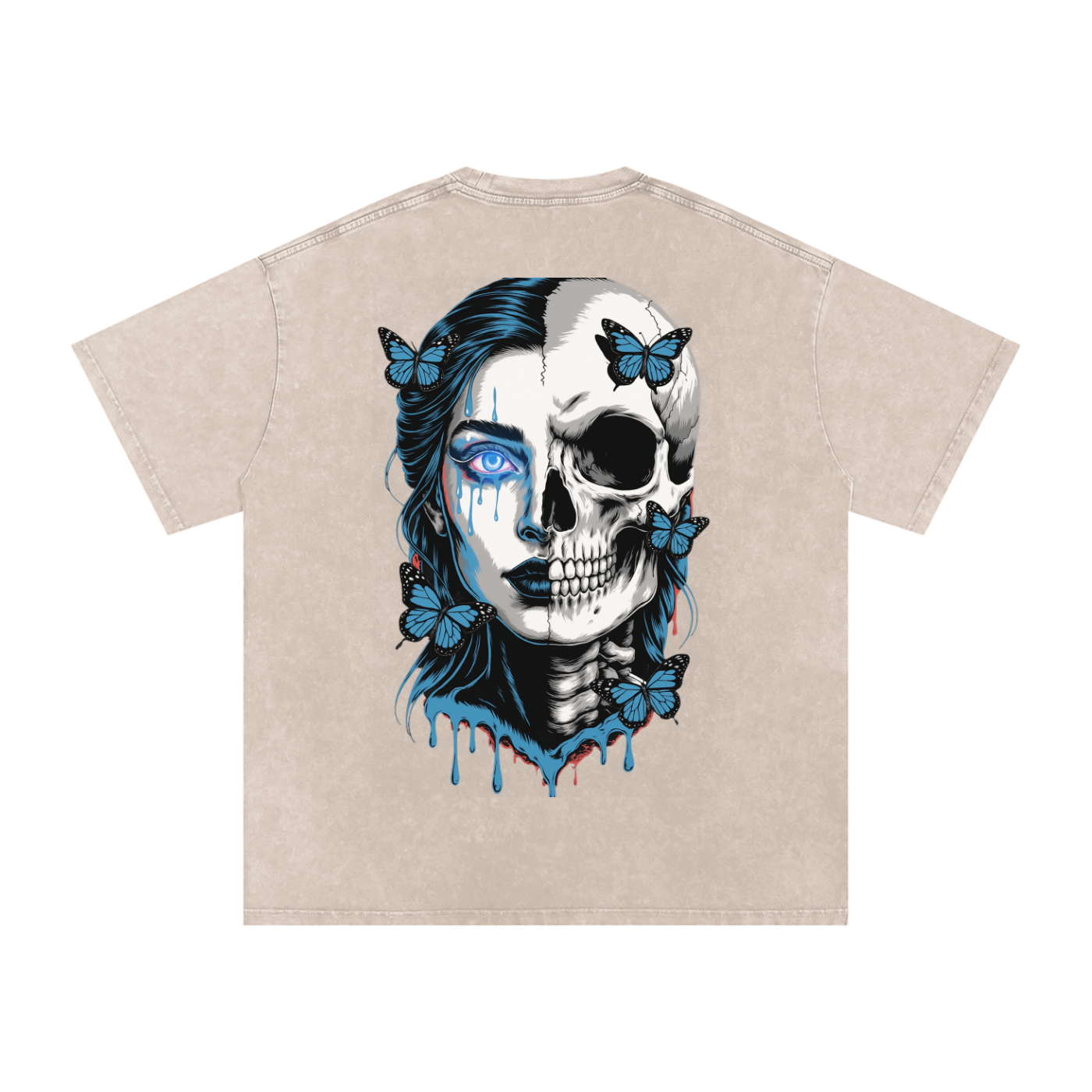 BreeLuxe Season 2 Snow Washed Oversized Cotton T-Shirt
