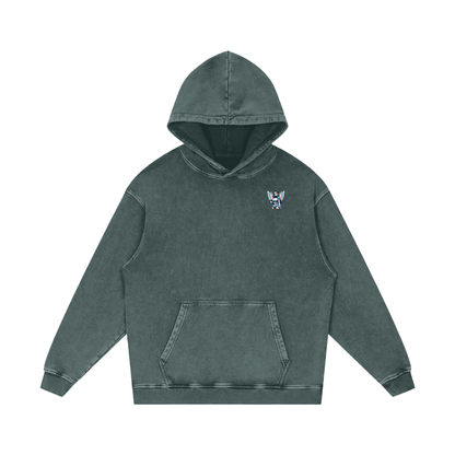 Livy J Acid Wash Oversize Hoodie