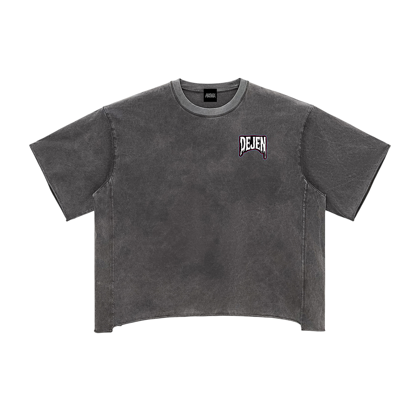 REPACKED Raw Edge Snow Washed Boxy T-Shirt