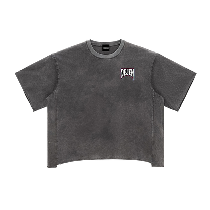 REPACKED Raw Edge Snow Washed Boxy T-Shirt