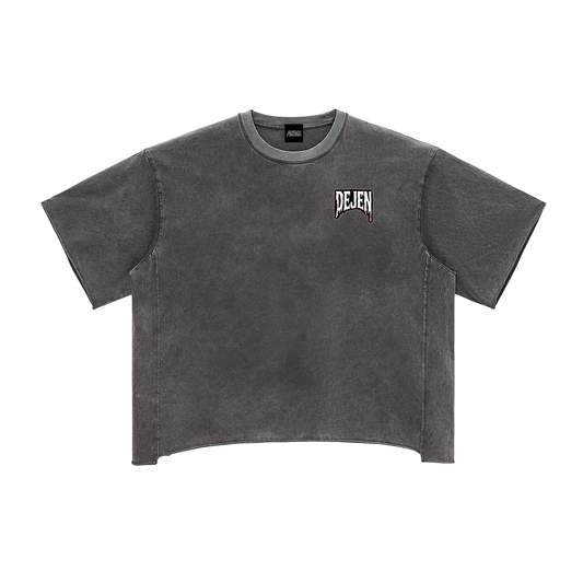 REPACKED Raw Edge Snow Washed Boxy T-Shirt
