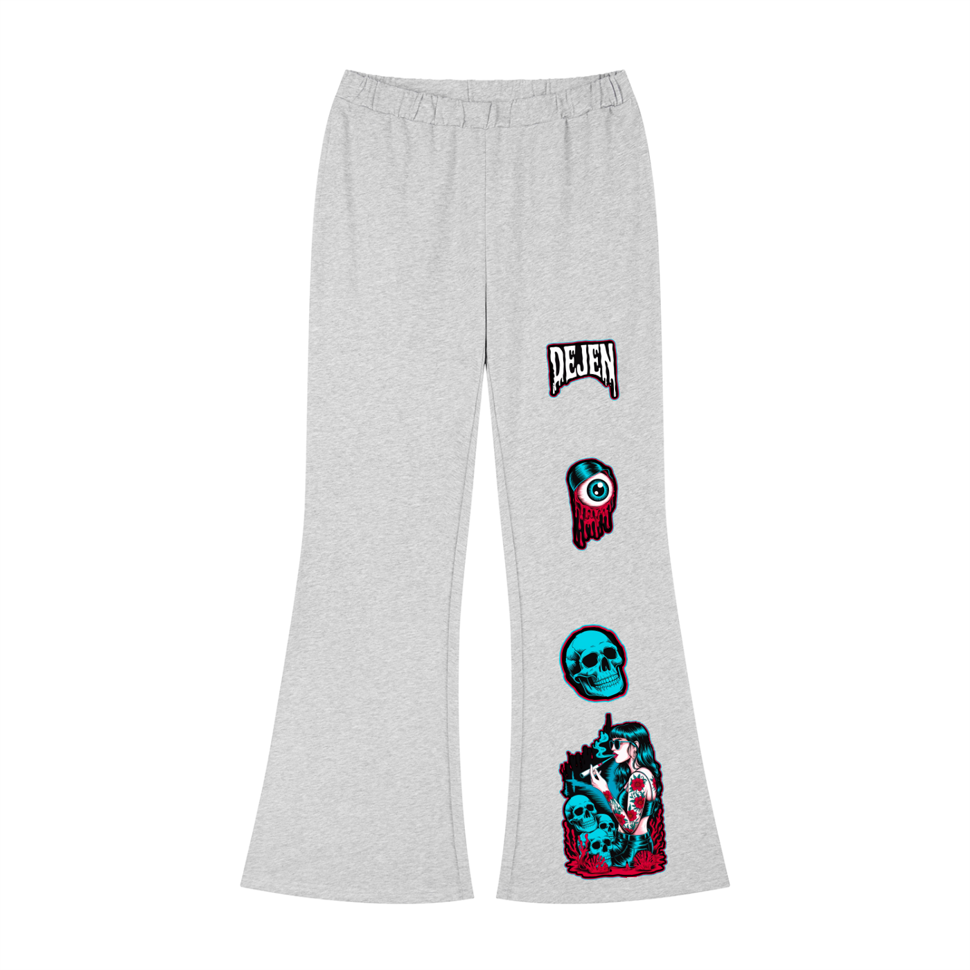 REPACKED Women's Slim-Fit Flared Sweatpants