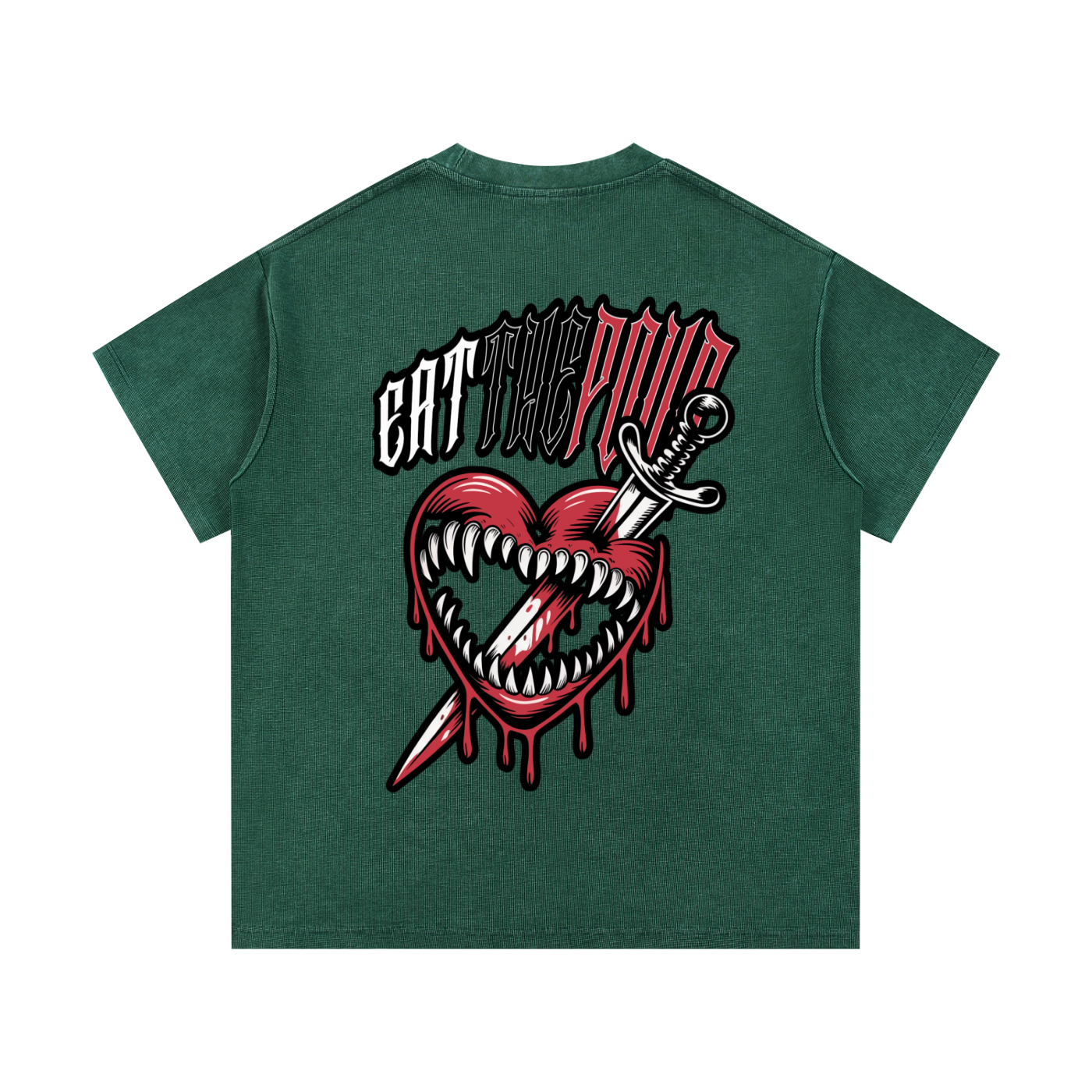 ETP Mineral Wash Waffle Knit T-Shirt