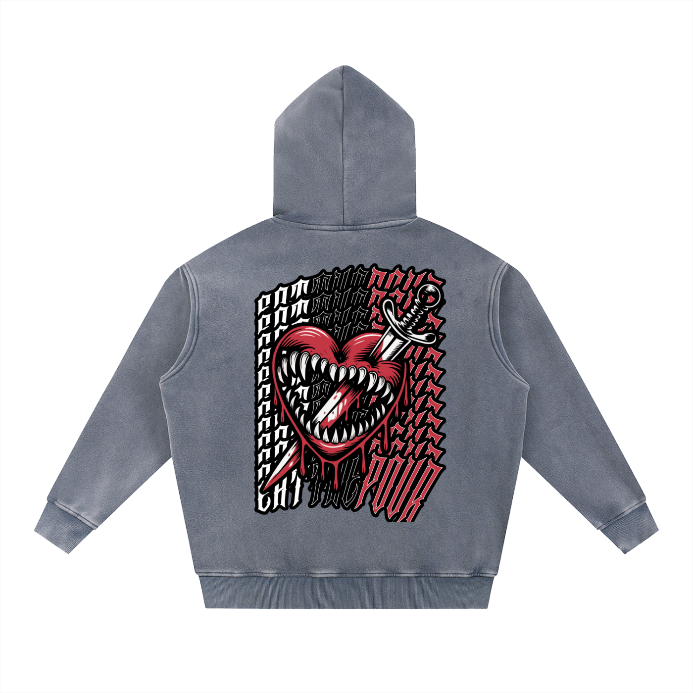 ETP Snow Wash Fleece Oversize Hoodie