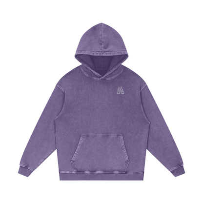 Allysinz Acid Wash Oversize Hoodie
