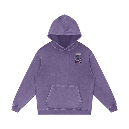 Stakky Season 2 Acid Wash Oversize Hoodie