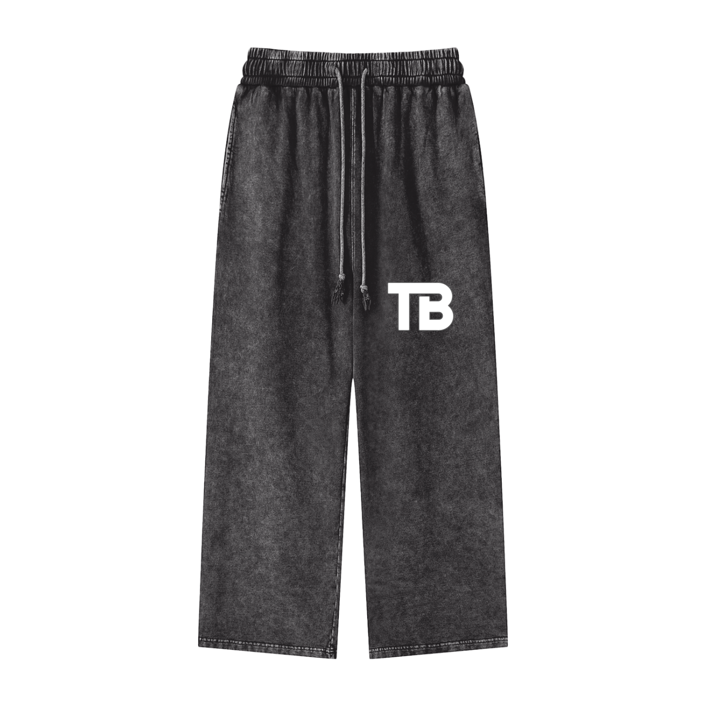 ThunderBuddies Acid Wash Straight Leg Pants