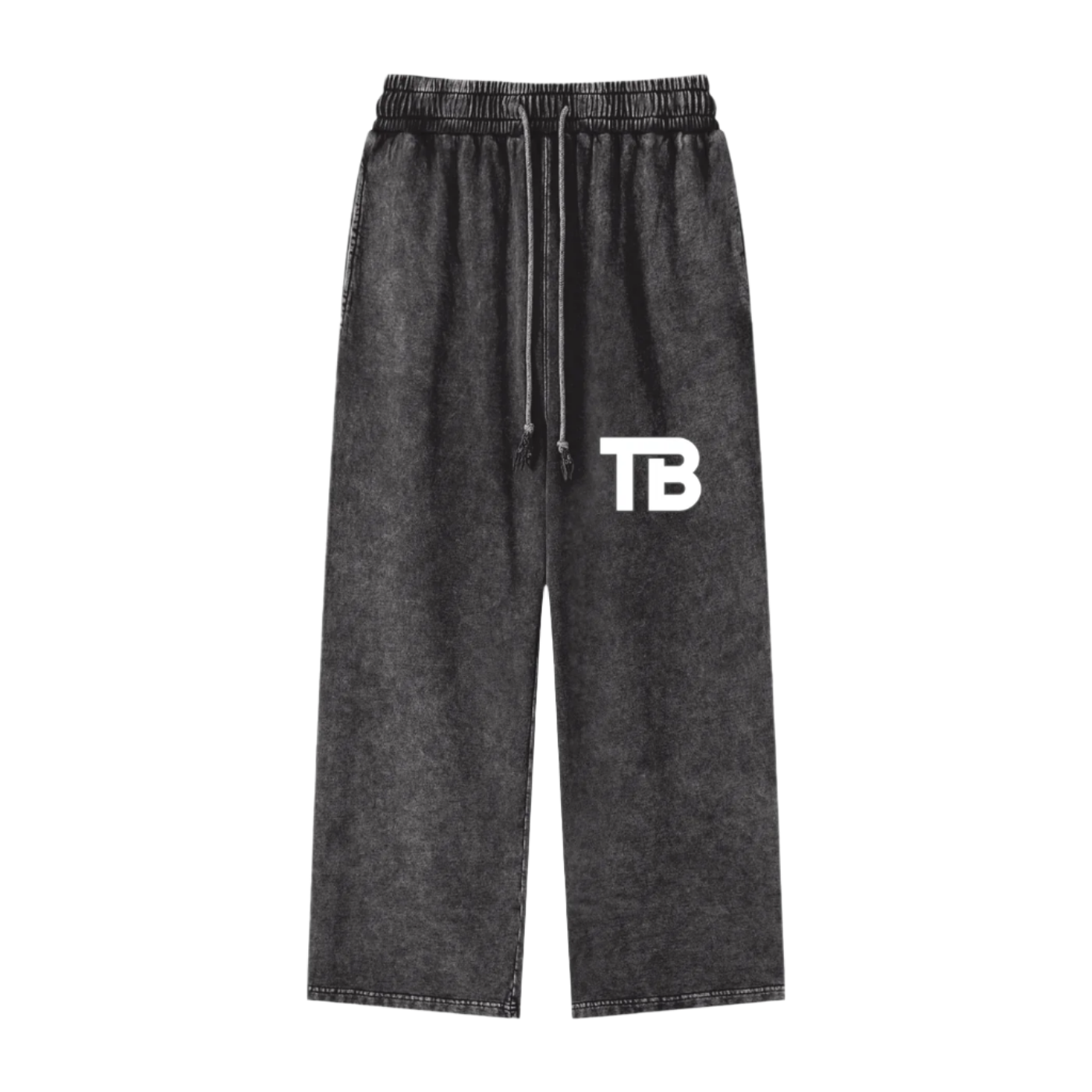 ThunderBuddies Acid Wash Straight Leg Pants