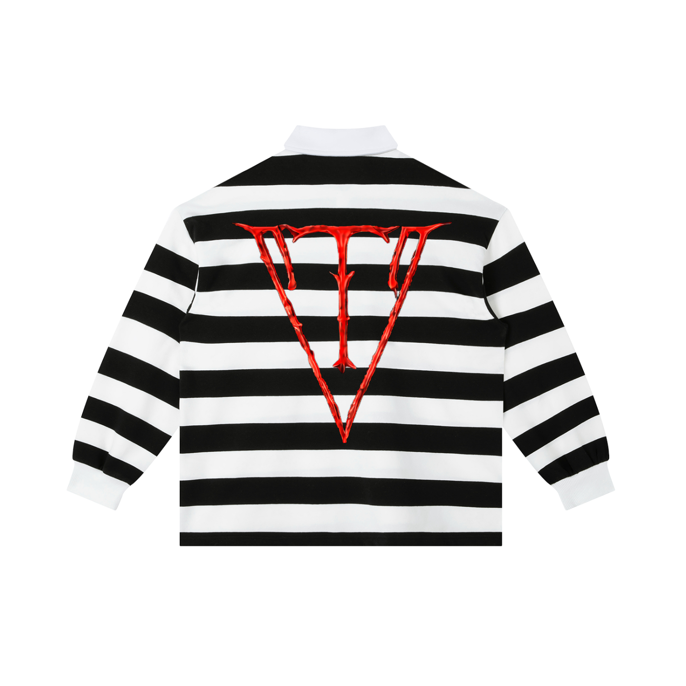 Aonaran NevaeH Color Block Stripe Polo Shirt