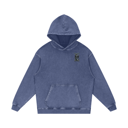 killakyls Snow Washed Loose Cotton Hoodie
